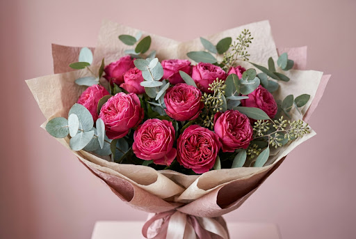 Arreglo floral detallado
